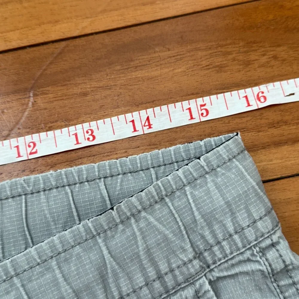 Men Vuori Ripstop Climber Pants Light Gray Stretch Hiking Travel Outdoor